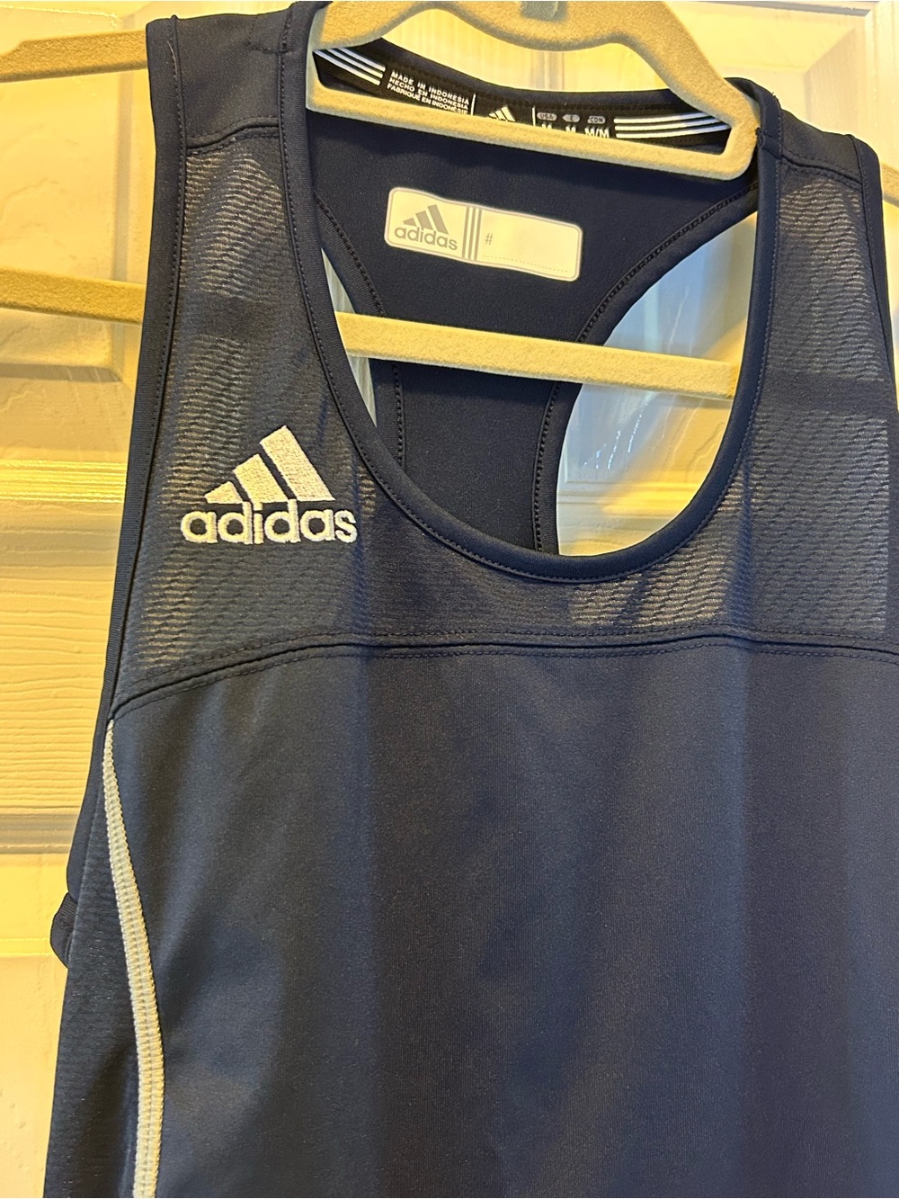 Adidas Vintage Women’s Black Racerback Tank 90’s vibe - Picture 2 of 8